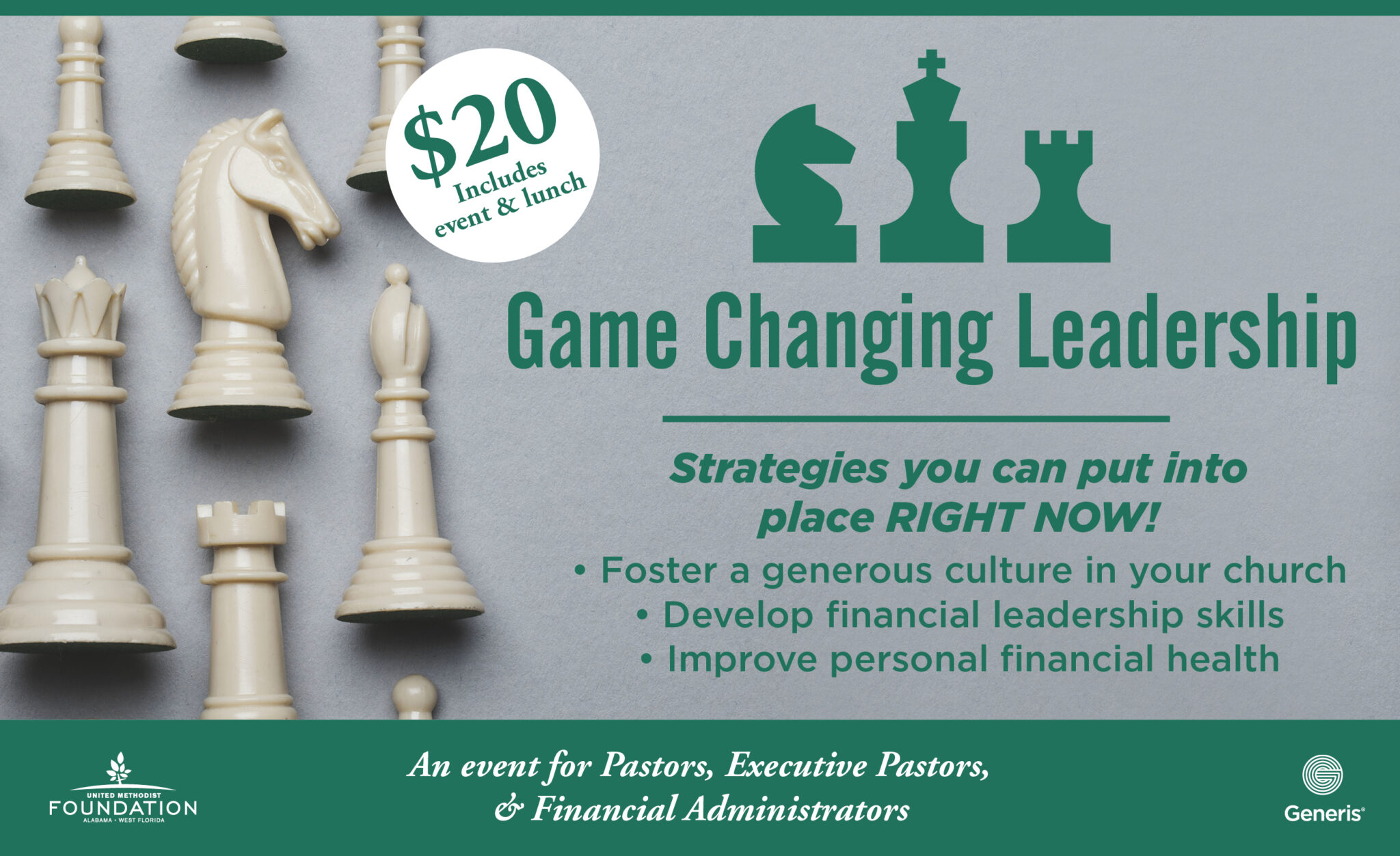 Game Changing Generosity Alabama West Florida United Methodist Foundation