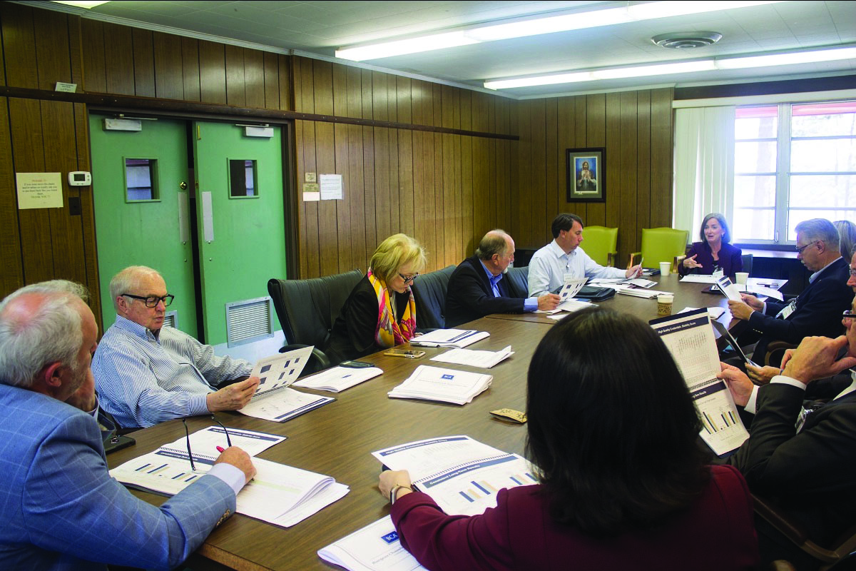 Foundation Board of Directors Investment Committee meeting at Blue Lake